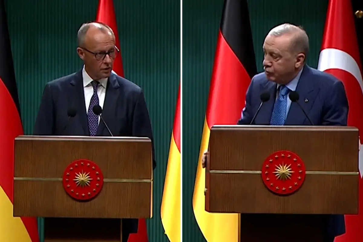 Almanya Başbakanı&apos;nın sözleri Cumhurbaşkanı Erdoğan&apos;ı kızdırdı: Bunu görmüyor musun?