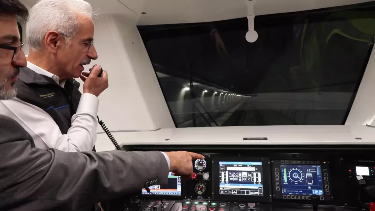 Bakanı Uraloğlu: Hattımızın tamamını 2026 yılının ilk çeyreğinde hizmete almayı hedefliyoruz