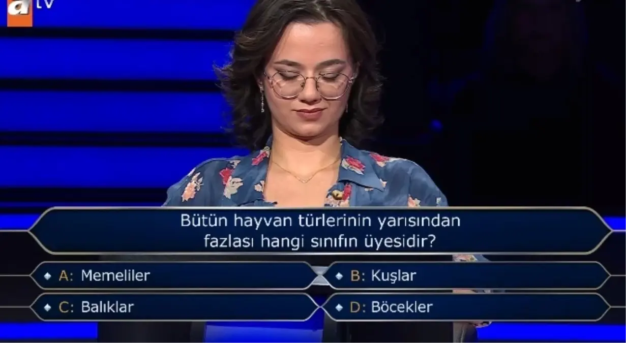 Bütün hayvan türlerinin yarısından fazlası hangi sınıfın üyesidir?