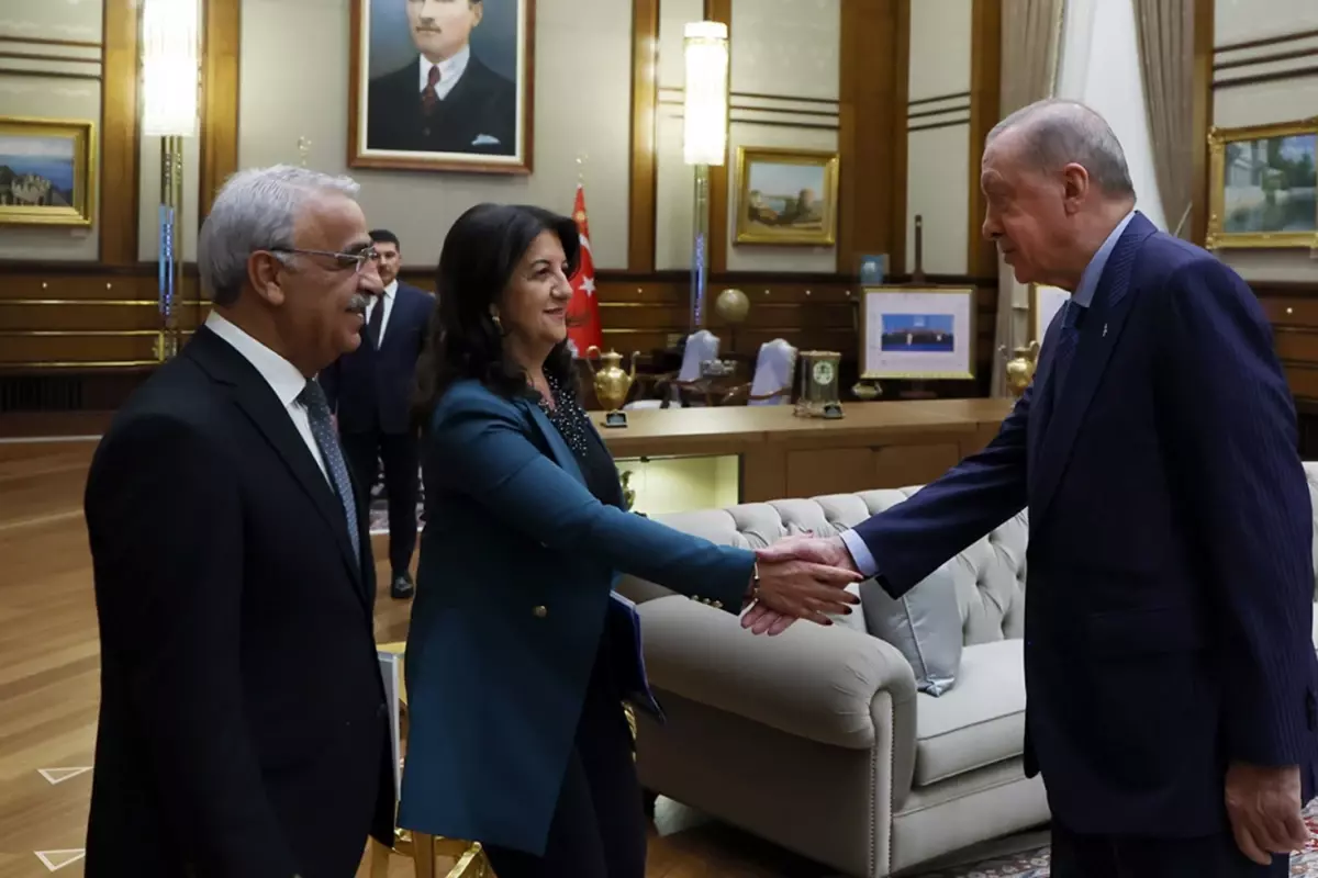 Cumhurbaşkanı Erdoğan ile İmralı heyeti arasında Terörsüz Türkiye zirvesi