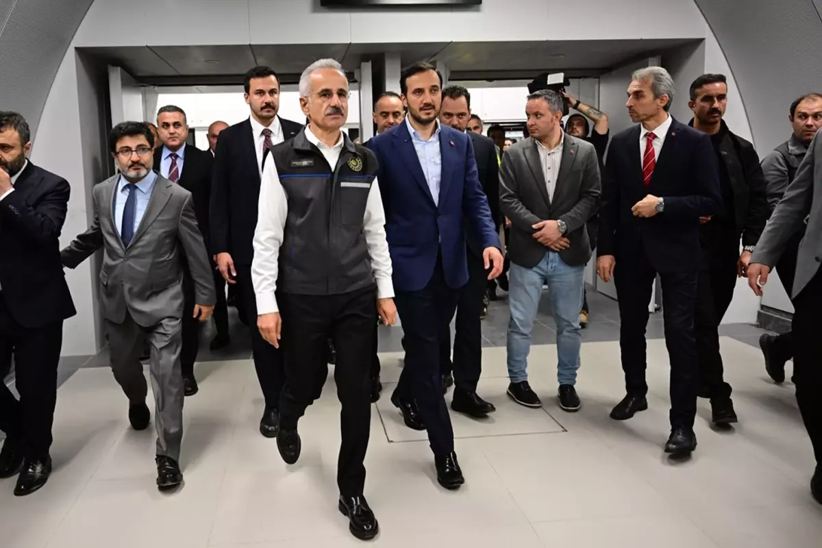 İstanbul'a yeni metro hattı! Bakan Uraloğlu seferlerin başlayacağı tarihi verdi