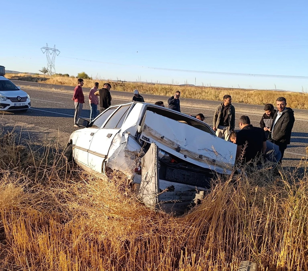 Adıyaman'da Otomobil Kazası: 2 Yaralı