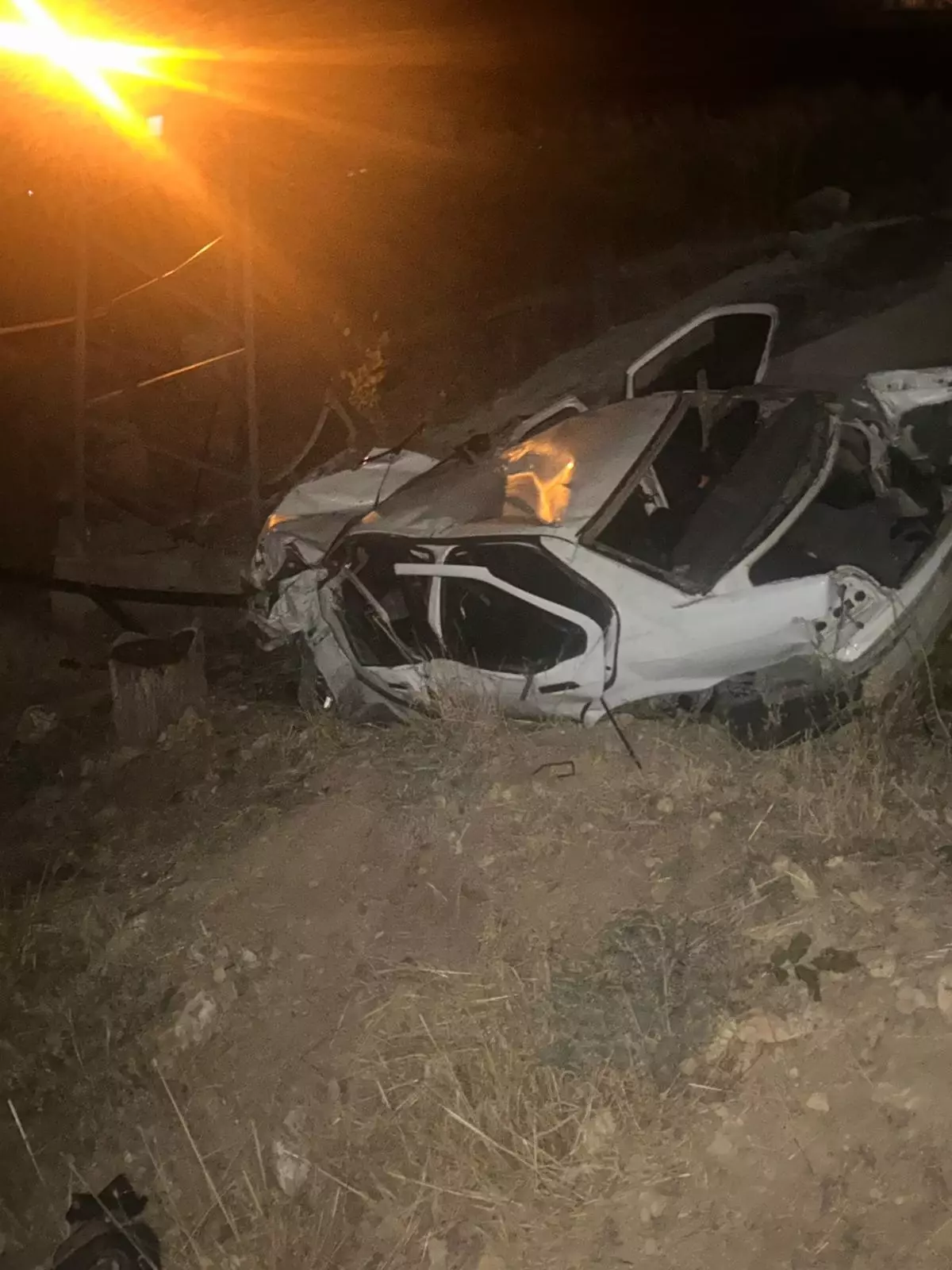 Ermenek'te Kaza: Bir Ölü, Üç Yaralı