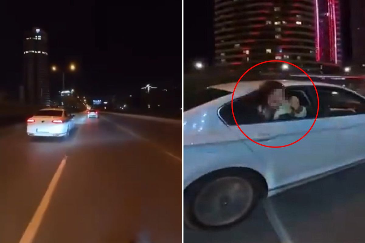 Seyir halindeki araçtan 'İmdat' diye bağıran kız çocuğu ekipleri harekete geçirdi