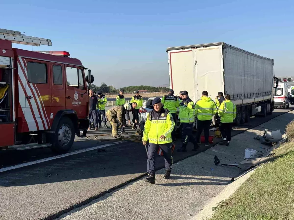 Kuzey Marmara Otoyolu'nda Feci Kaza: Bir Kişi Hayatını Kaybetti