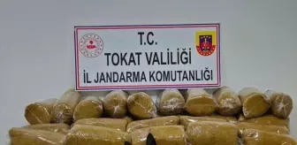 Tokat'ta 450 Kilogram Kaçak Tütün Ele Geçirildi