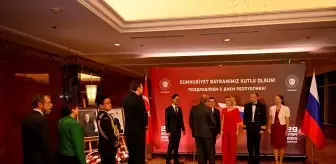 Türkiye Cumhuriyeti'nin 102. yılı Moskova'da resepsiyonla kutlandı