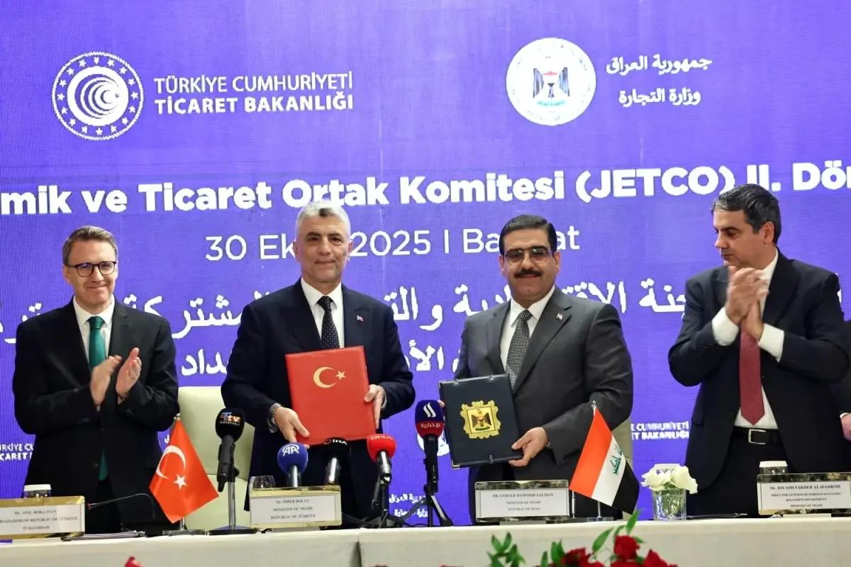 Türkiye ve Irak Arasında Ticaret İşbirliği Anlaşması İmzalandı