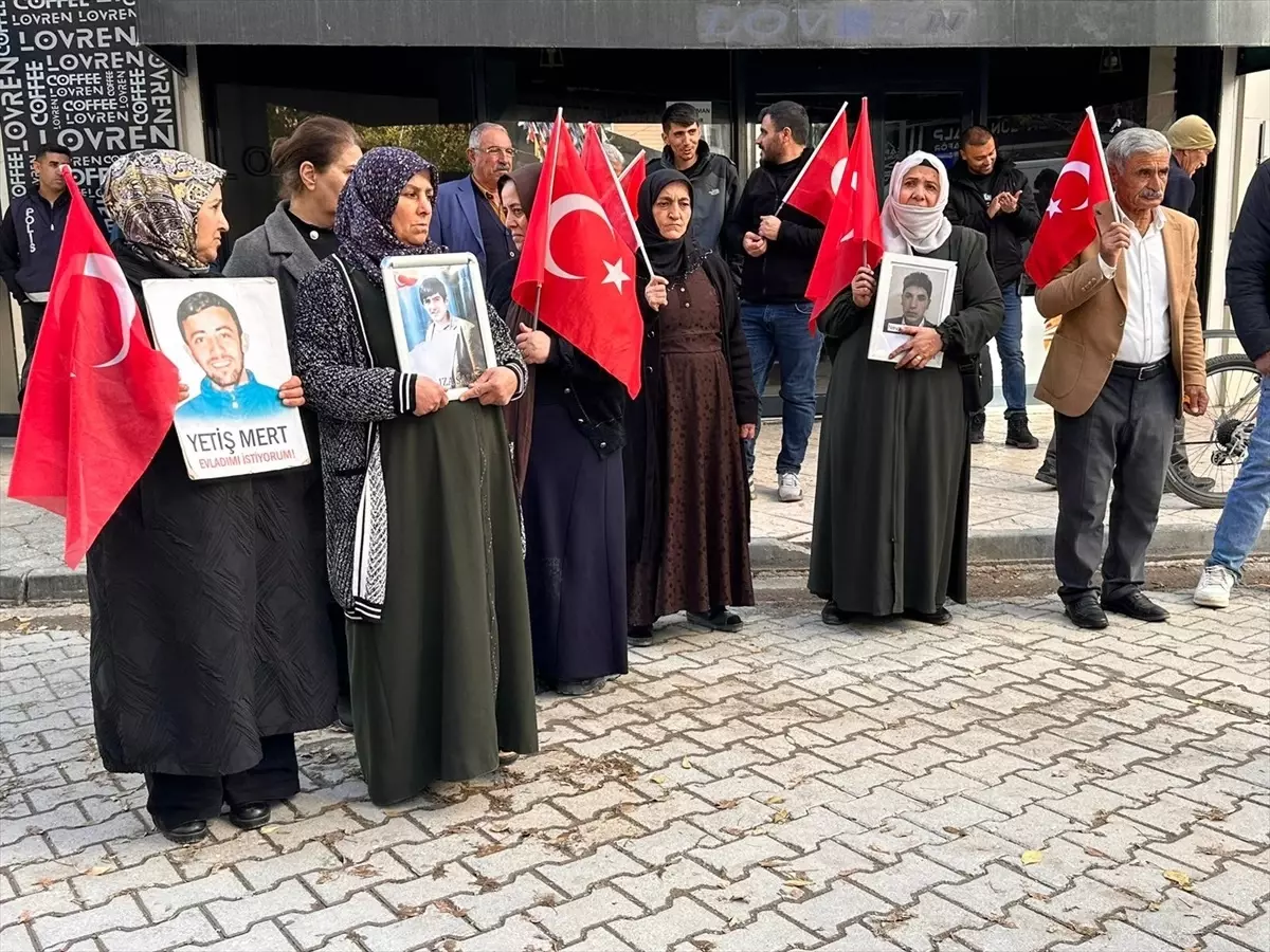 Vanlı aileler, DEM Parti İl Başkanlığı önündeki eylemlerini sürdürdü