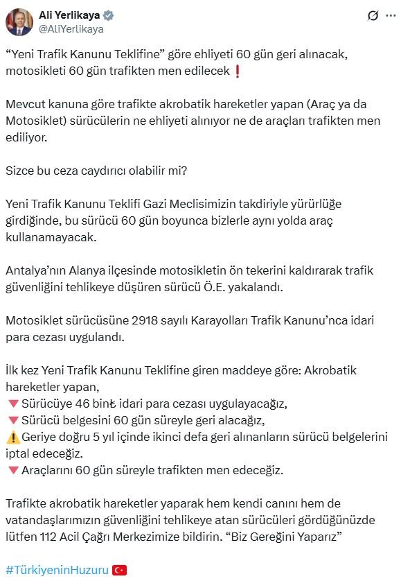 New Traffic Law Proposal: Penalties for Acrobatic Maneuvers are Increasing