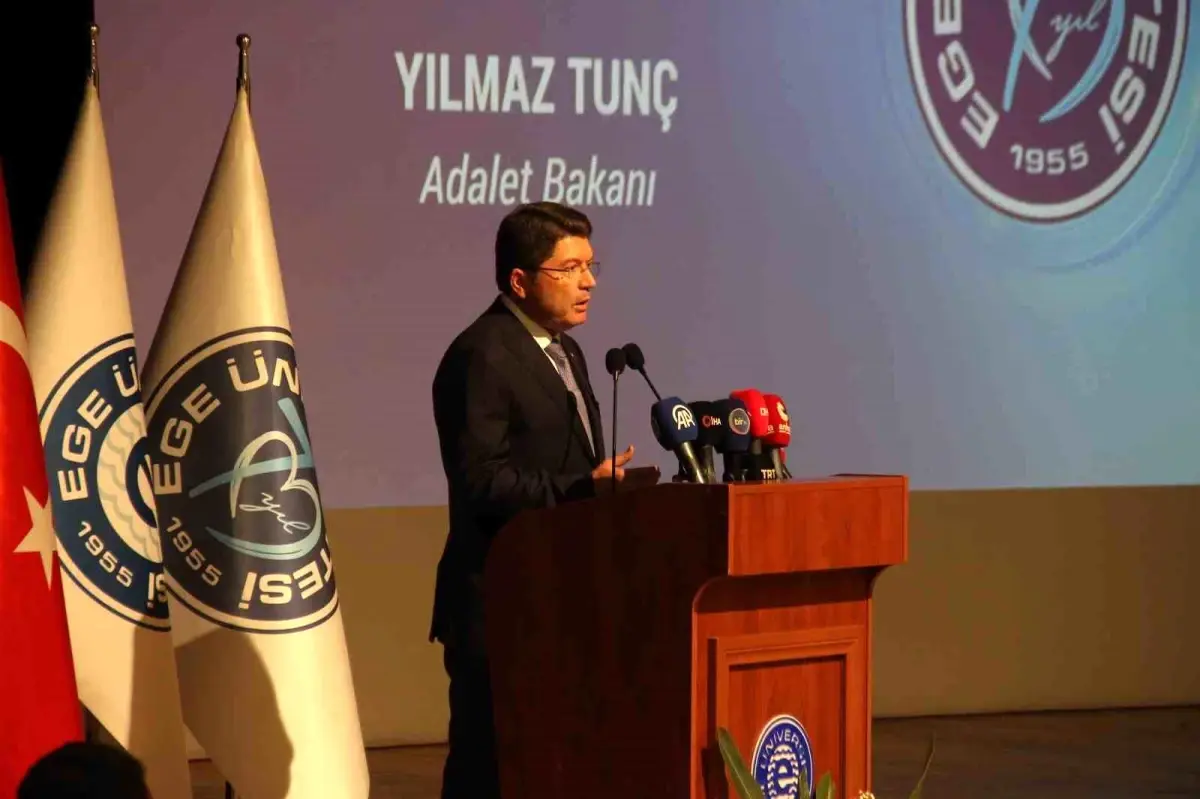 Adalet Bakanı Yılmaz Tunç: 'Yeni anayasaya ihtiyaç var'