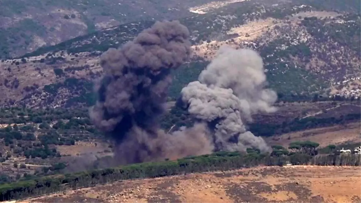 İsrail Ordusu Lübnan'a Girdi, Bir Belediye Çalışanı Hayatını Kaybetti
