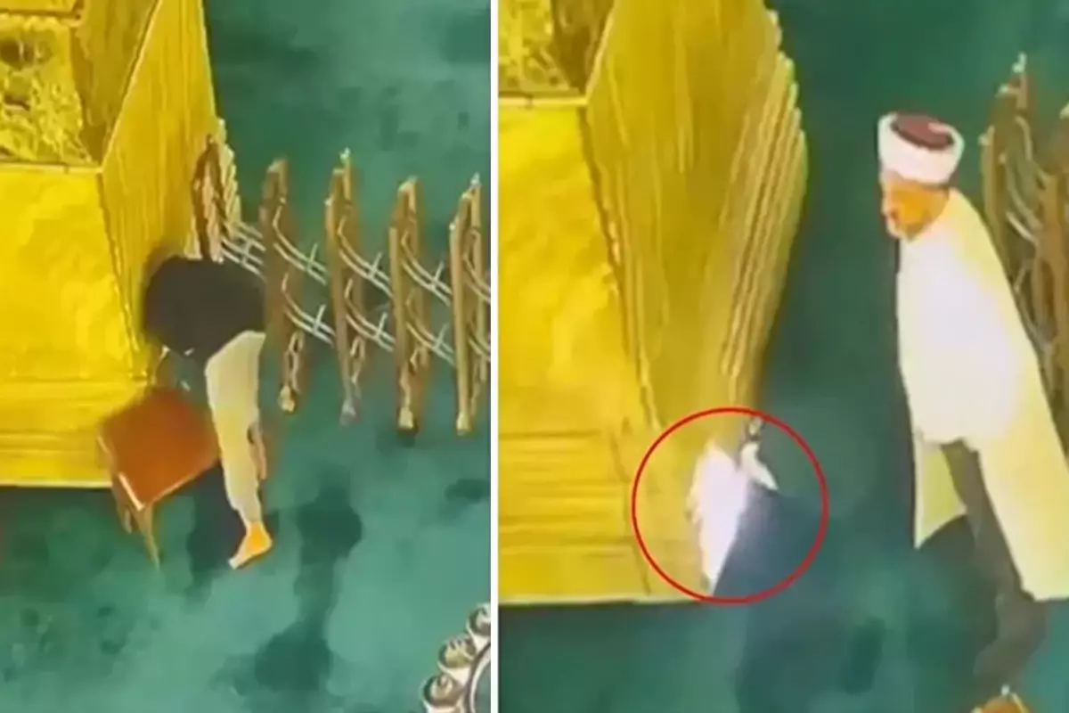 Ayasofya Camii'nde yangın çıkarmaya çalışan şüpheliye 13 yıla kadar hapis talebi