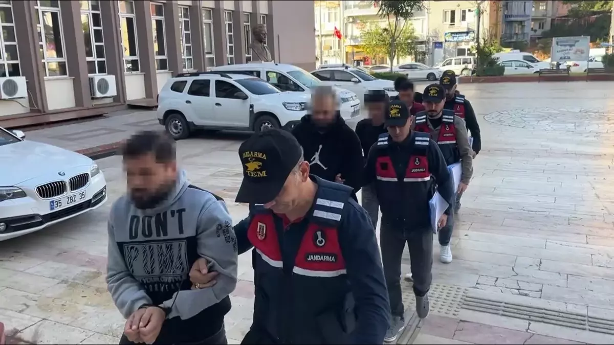 Aydın'da DEAŞ Operasyonu: 5 Şüpheli Adliyeye Sevk Edildi