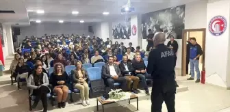 Gelibolu'da Afet Farkındalık Eğitimi ve Yangın Tatbikatı Düzenlendi