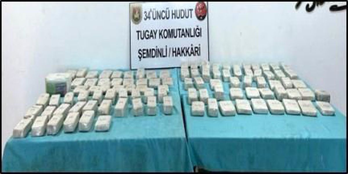 Hudut Birliklerinden Büyük Uyuşturucu Operasyonu: 102 Bin Gram Ele Geçirildi