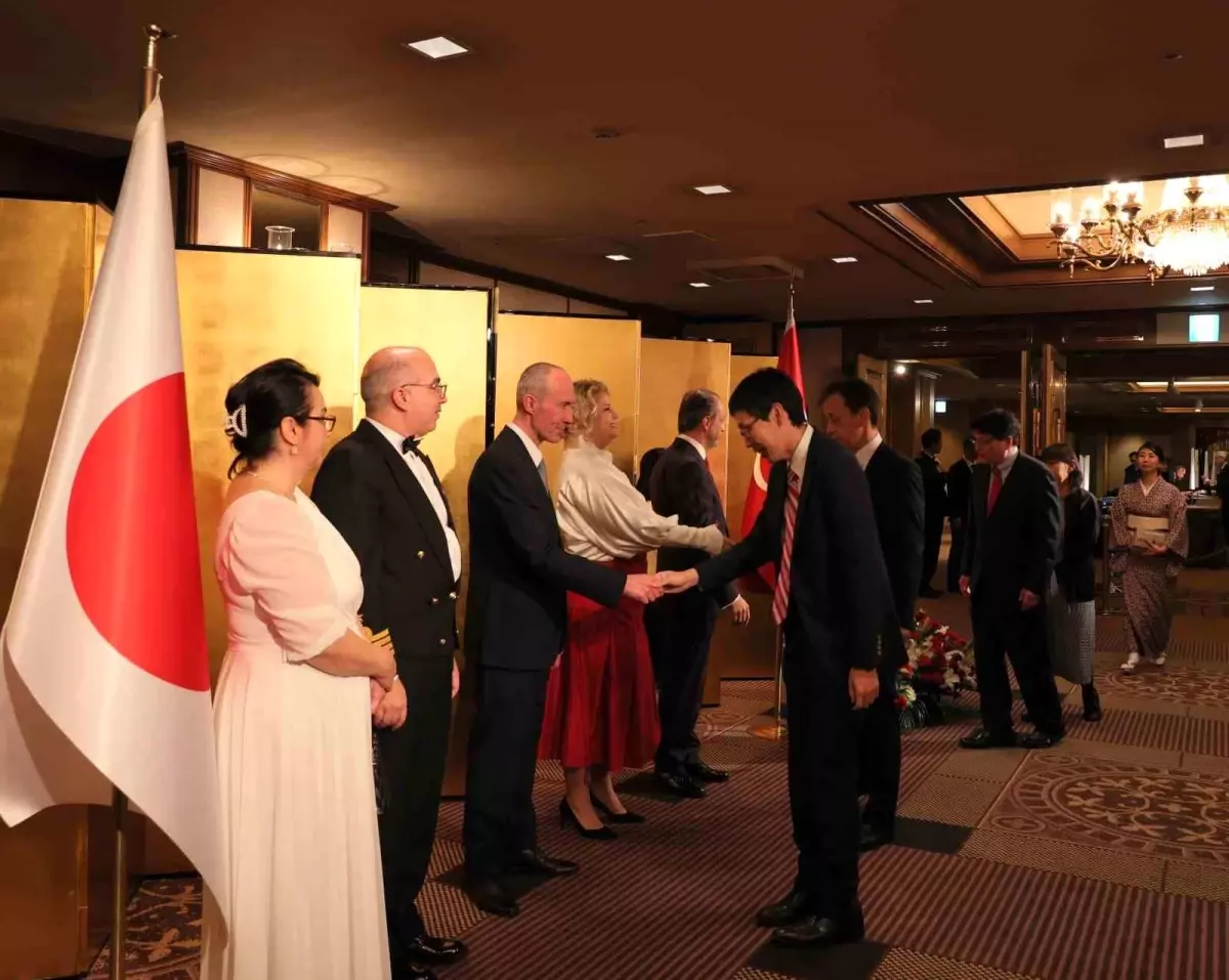 Japonya'da 29 Ekim Cumhuriyet Bayramı resepsiyonu