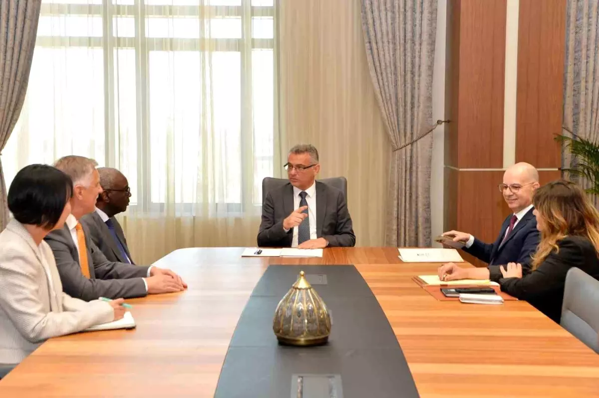 KKTC Cumhurbaşkanı Erhürman, BM Temsilcisi ile Görüştü