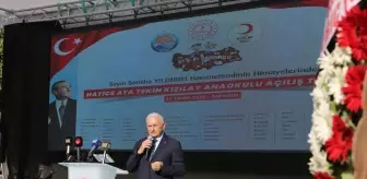 Mersin'de inşa edilen Hatice Ata Tekin Kızılay Anaokulu açıldı