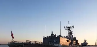 TCG Giresun Fırkateyni'nden 29 Ekim Cumhuriyet Bayramı kutlamaları kapsamında Mısır'a liman ziyareti