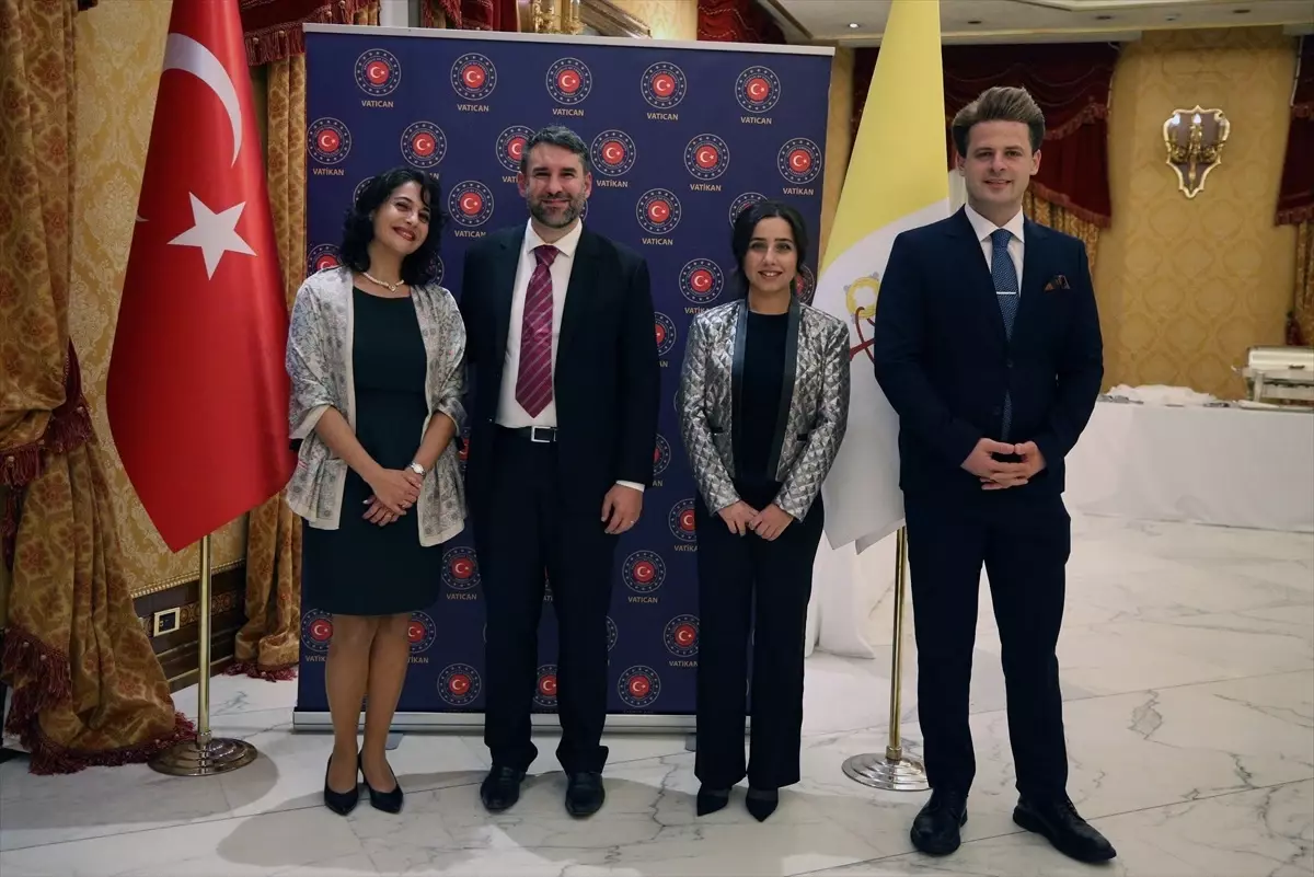 Türkiye'nin Vatikan Büyükelçiliğince Cumhuriyet Bayramı resepsiyonu düzenlendi