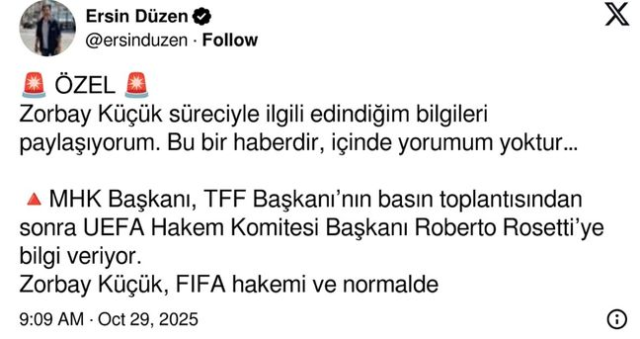 Zorbay Küçük ne ceza aldı! SON DAKİKA! Hakem Zorbay Küçük hangi maçlara bahis oynadı? Zorbay Küçük ne ceza aldı! SON DAKİKA! Hakem Zorbay Küçük hangi maçlara bahis oynadı?