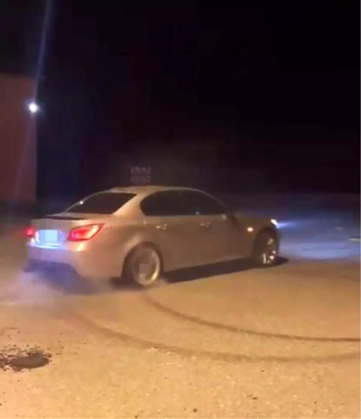 Drift Yapan Sürücüye 46 Bin Lira Ceza