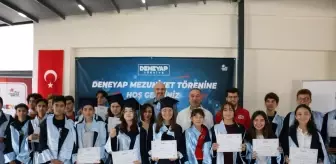 Aydın'da Deneyap Teknoloji Atölyeleri Mezuniyet Töreni Düzenlendi