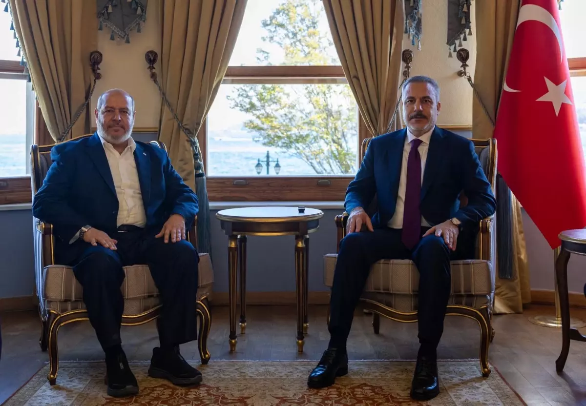 Dışişleri Bakanı Hakan Fidan, Hamas Üyeleriyle Görüştü