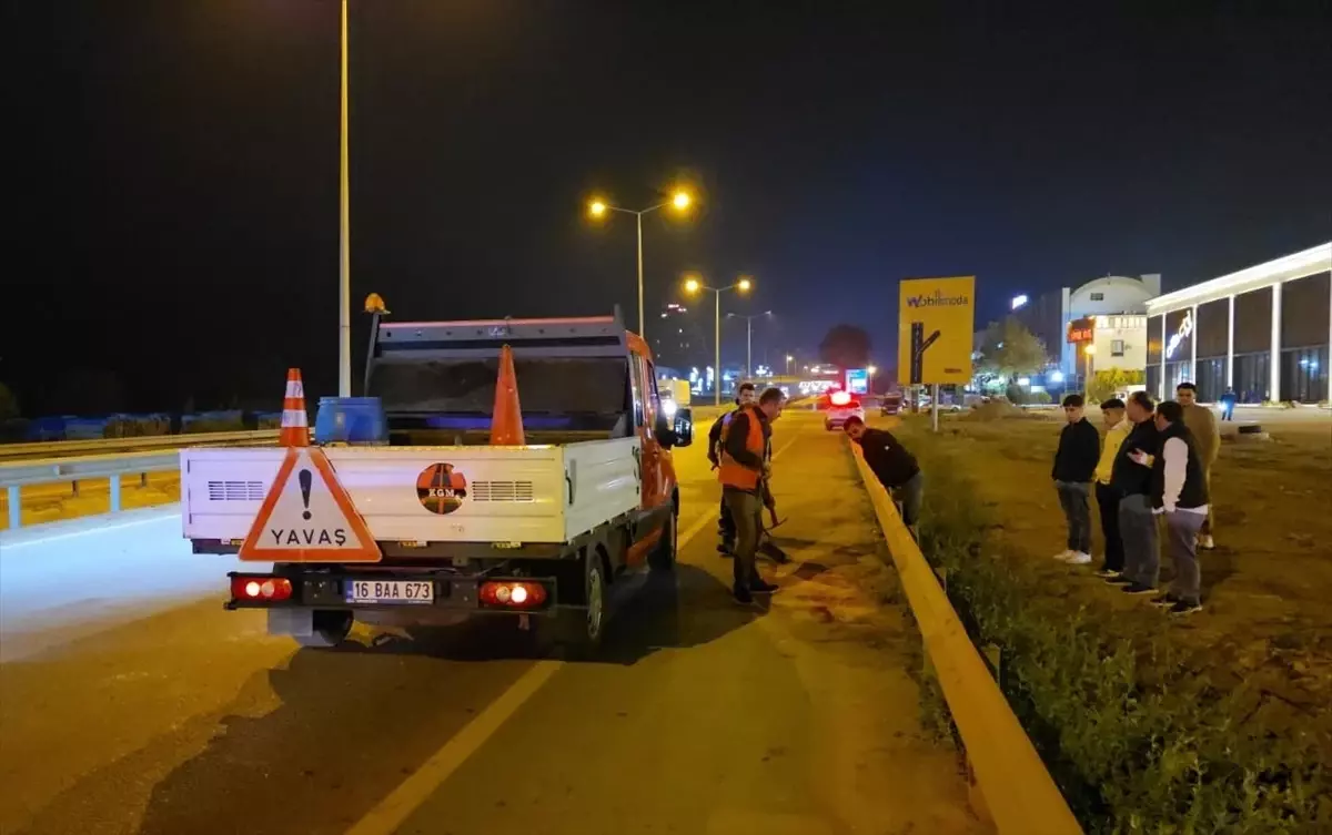 İnegöl'de Motosiklet Kazası: 6 Yaralı