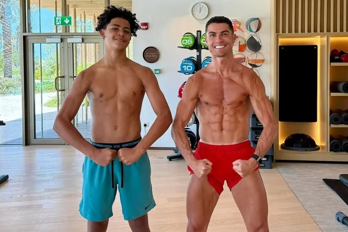 Cristiano Ronaldo'nun oğlu Junior, kariyerinde bir ilki Türkiye'de başardı