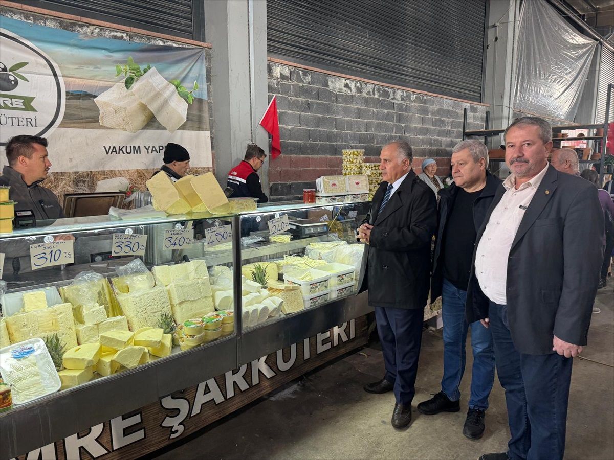 Edirne'de Pazar Yeri ve Esnaflara Geniş Çaplı Denetim Yapıldı