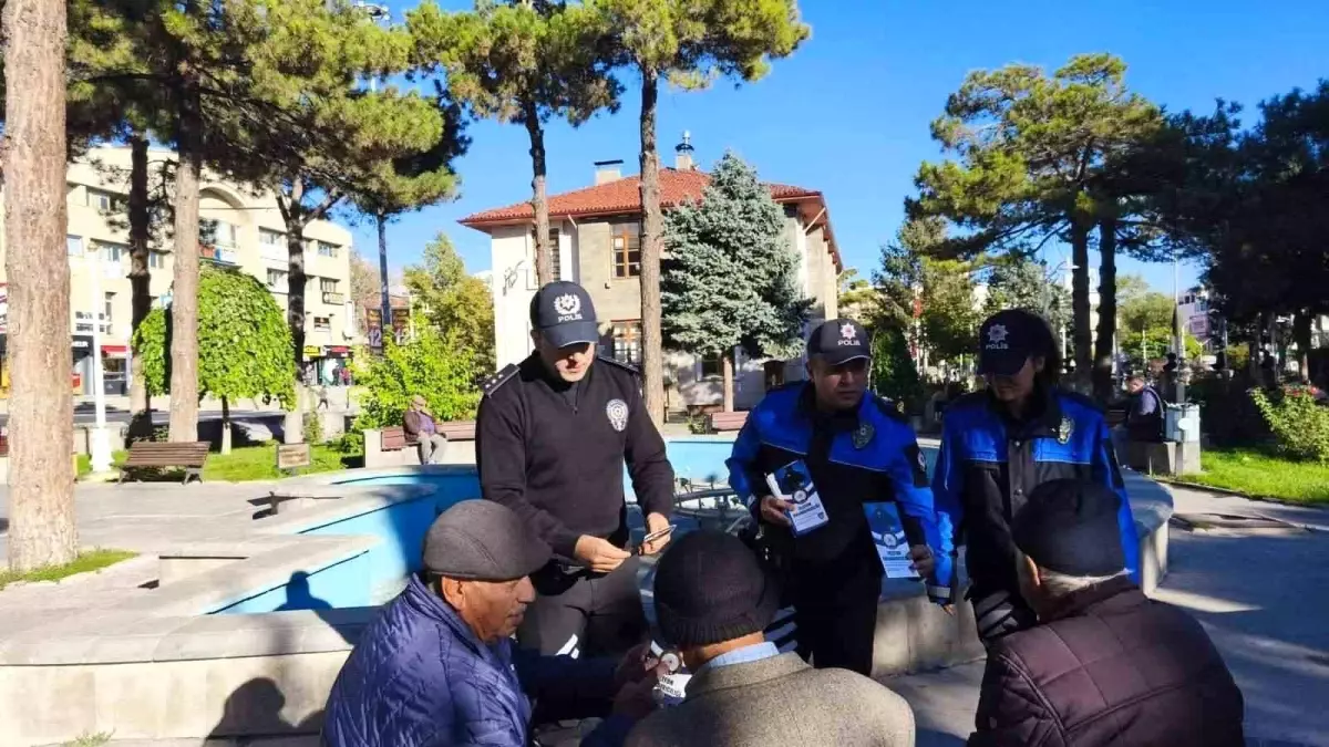 Erzincan'da Dolandırıcılık Konulu Bilgilendirme Faaliyeti