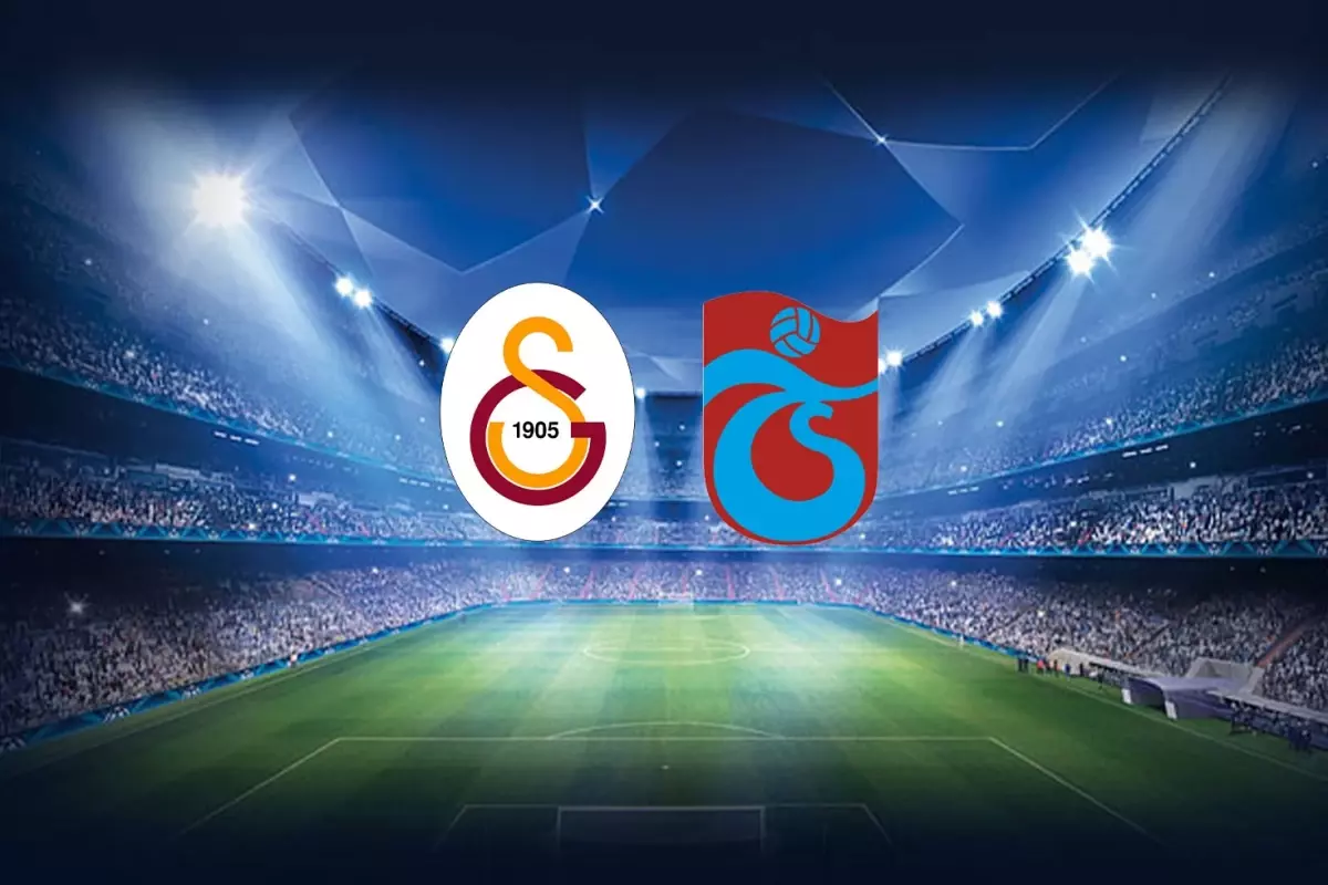 Galatasaray-Trabzonspor maçının ilk 11&apos;leri belli oldu