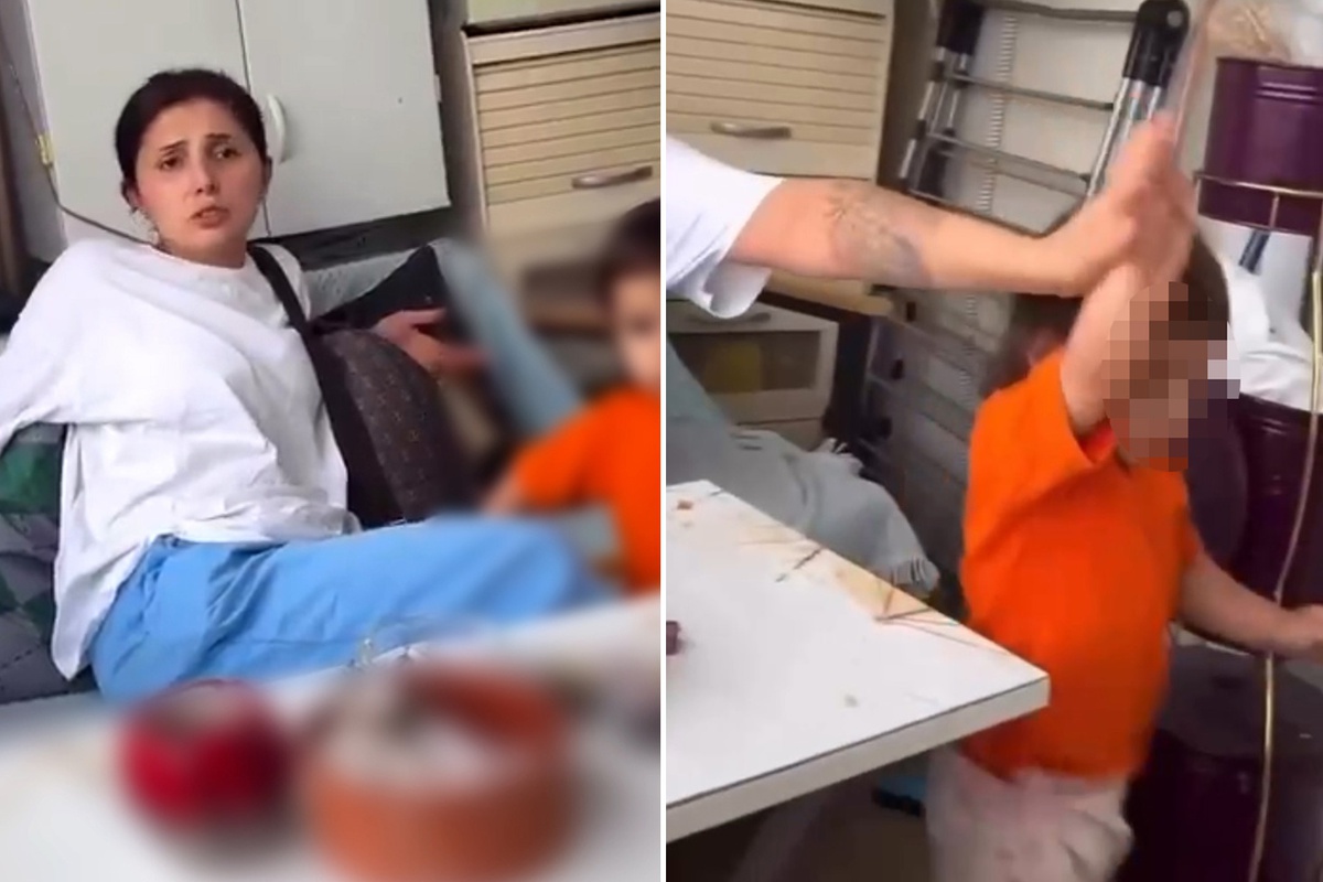 'İstemiyorum seni defol' diye bağırıp kızını itti! Tepki çeken görüntülere inceleme