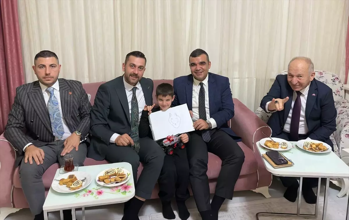 MHP Beypazarı İlçe Başkanı'ndan Komşu Ziyaretleri