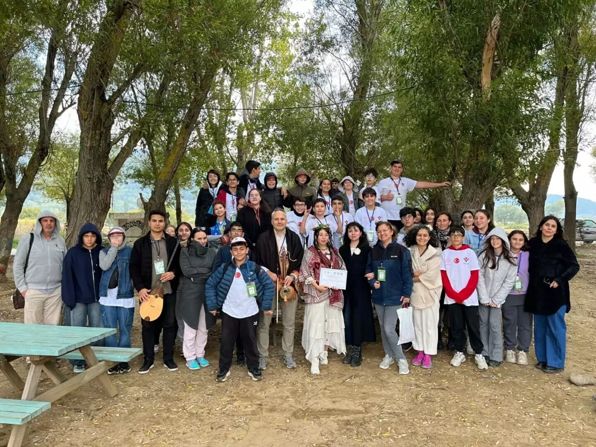 Ortaokul öğrencileri, doğa ile kültür arasındaki bağı keşfetti