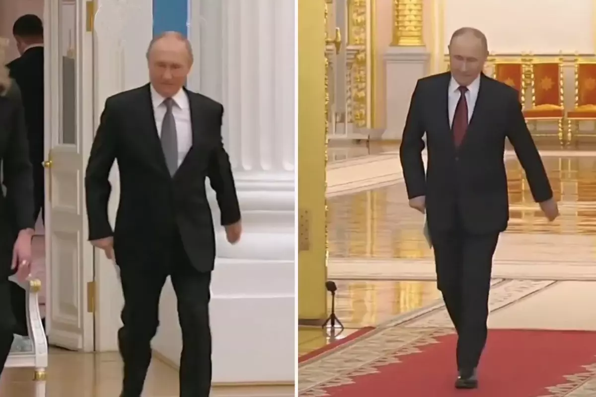 Putin sağ kolunu neden hiç oynatmıyor? Ortaya atılan iddia ilginç