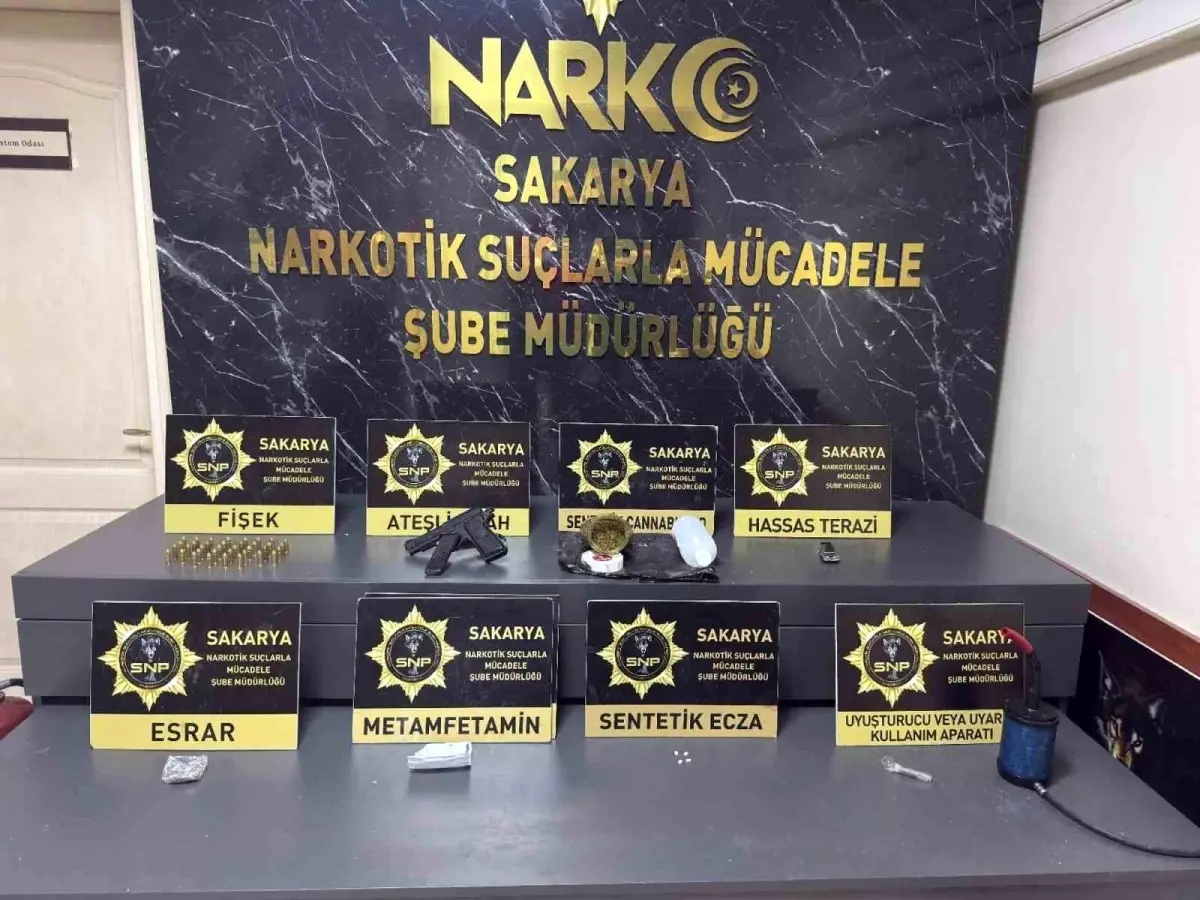 Sakarya'da Uyuşturucu Operasyonu: 3 Şüpheli Gözaltına Alındı