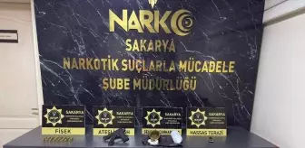Sakarya'da Uyuşturucu Operasyonu: 3 Zanlı Gözaltında