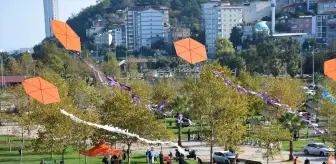 Samsun'da Lösemili Çocuklar Haftası Turuncu Uçurtma Şenliği ile Kutlandı