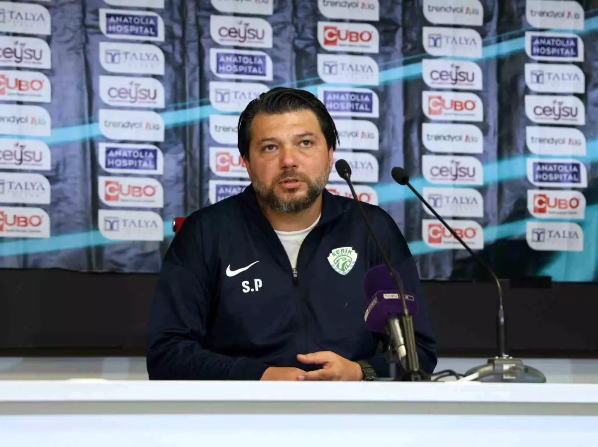 Serik Spor Teknik Sorumlusu Sinan Paşalı: 'İyi bir maç oynadık'