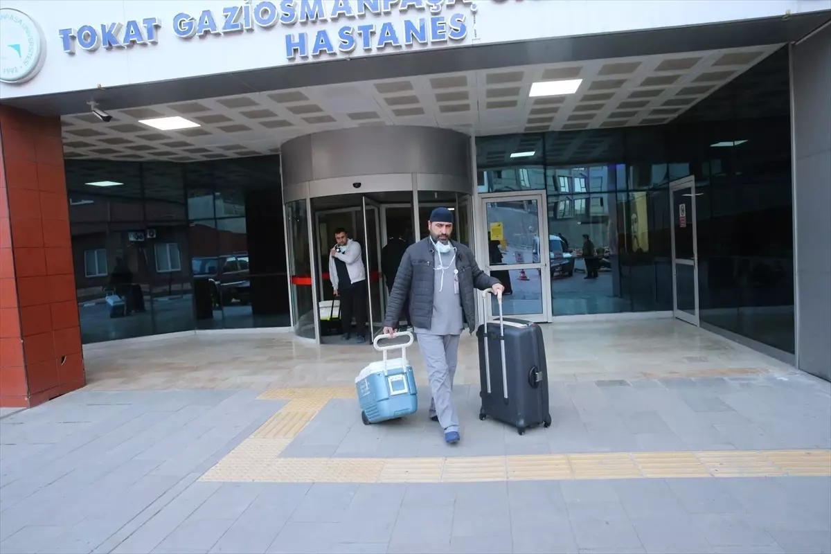 Tokat'ta Beyin Ölümü Gerçekleşen Kişinin Karaciğeri Organ Bağışı ile Nakil İçin Hazırlanıyor