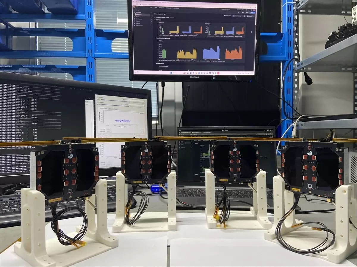 Türkiye'nin İlk 0.25U Piko Uyduları Yarına Fırlatılıyor