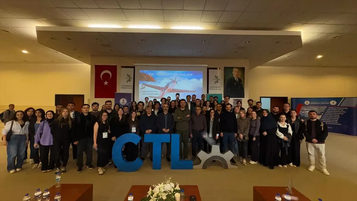 TUSAŞ Baş Test Pilotu Murat Özpala, OMÜ Öğrencileriyle Buluştu