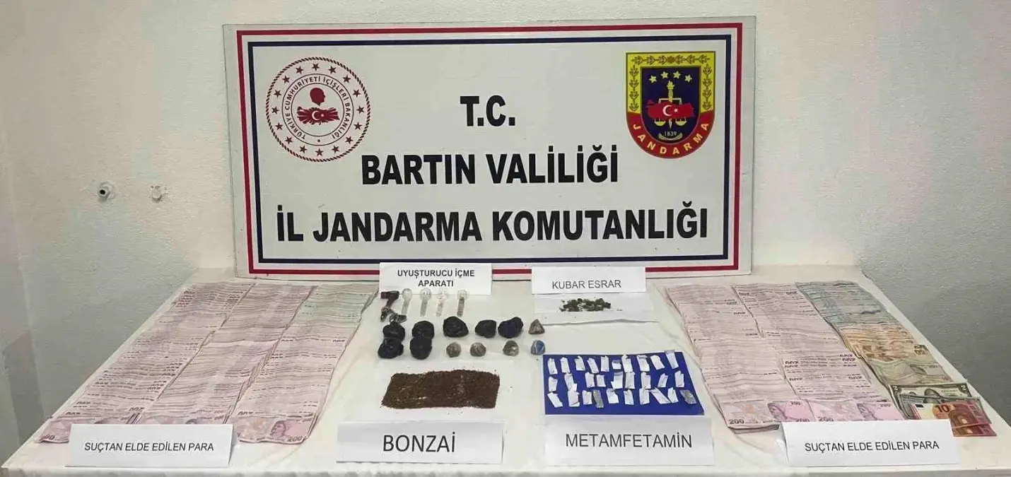 Bartın'da Uyuşturucu Operasyonu: Tutuklama ve Nakit Ele Geçirildi