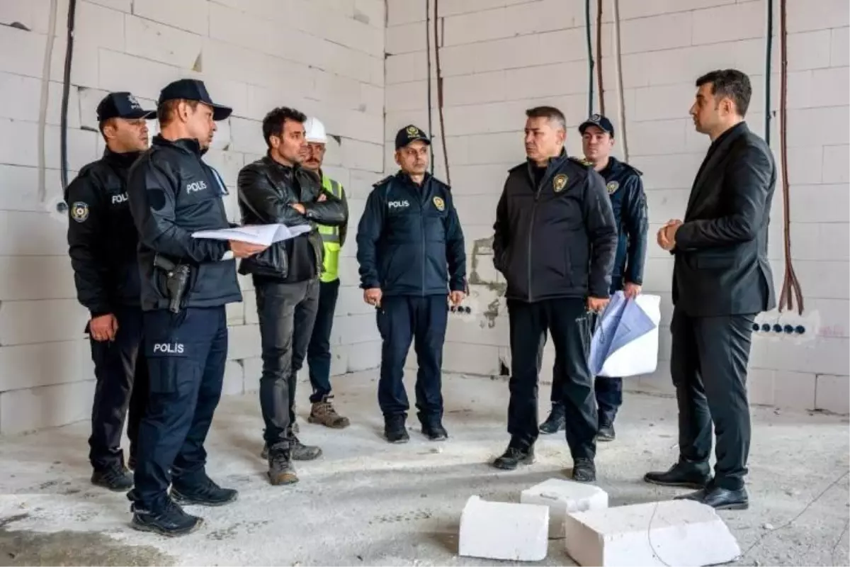 Bilecik'te Yeni İl Emniyet Müdürlüğü Binası İnşaatında Sona Gelindi
