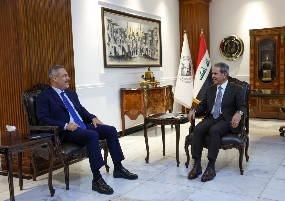 Dışişleri Bakanı Hakan Fidan Irak'ta