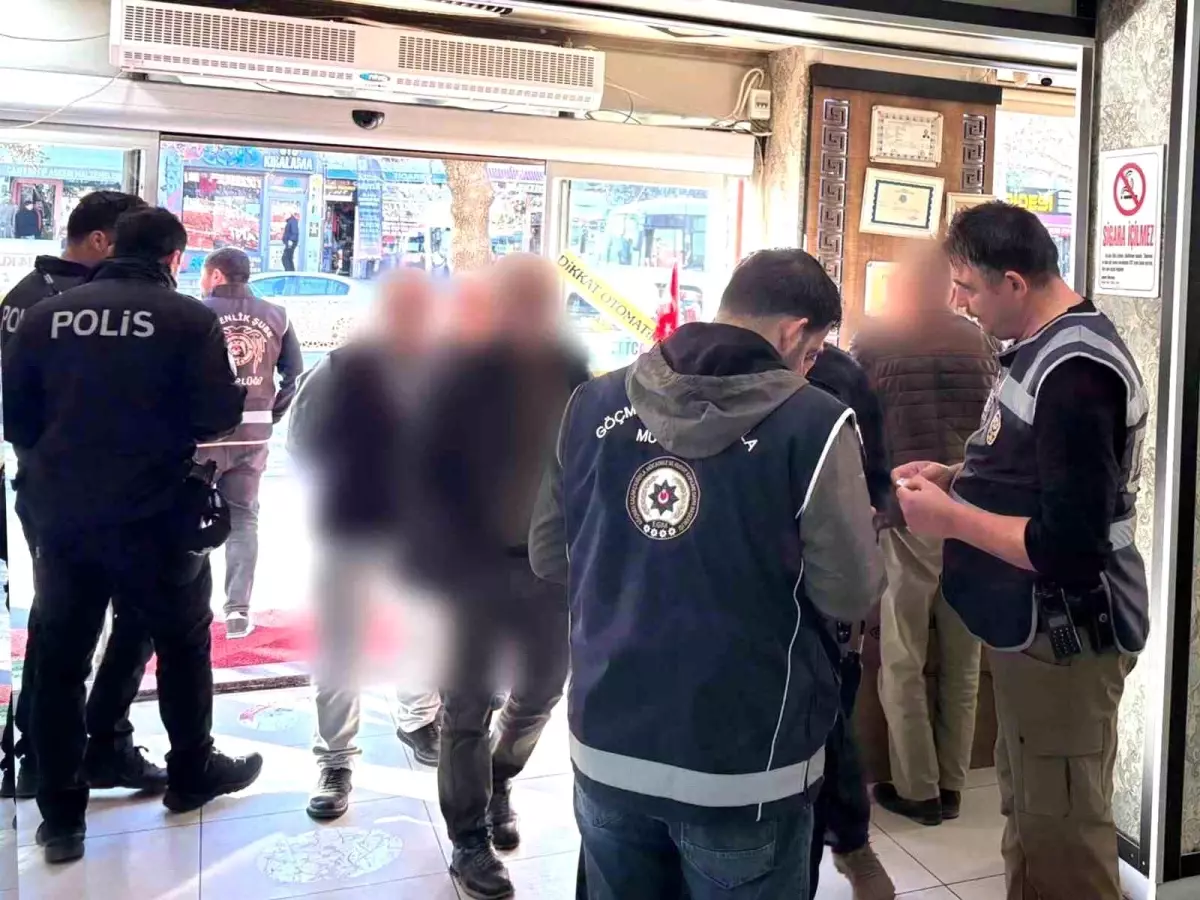 Erzincan'da Kayıt Dışı İstihdam ve İnsan Ticareti Denetimi