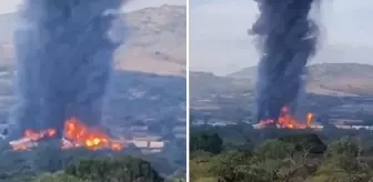 Güney Amerika ülkesinde facia! Raydan çıkan tren cayır cayır yandı